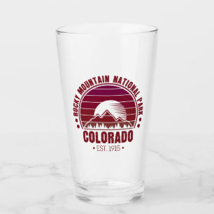 Nationaal Park Colorado Retro Glas