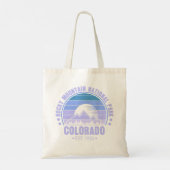 Nationaal Park Colorado Retro Tote Bag (Achterkant)