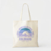 Nationaal Park Colorado Retro Tote Bag (Voorkant)
