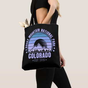 Nationaal Park Colorado Retro Tote Bag