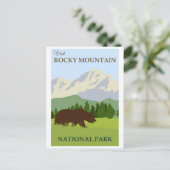 Nationaal park Colorado  Rocky Mountain Briefkaart (Staand voorkant)