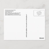 Nationaal Park Colorado Rocky Mountain Briefkaart (Achterkant)