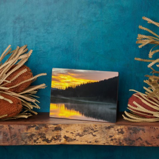 Nationaal Park Colorado Rocky Mountain Fotoplaat (Zijkant)