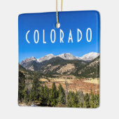 Nationaal Park Colorado Rocky Mountain Keramisch Ornament (Links)