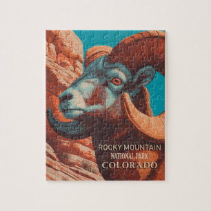 Nationaal park Colorado Rocky Mountain Legpuzzel