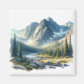 Nationaal Park Colorado Rocky Mountain Magneet (Voorkant)