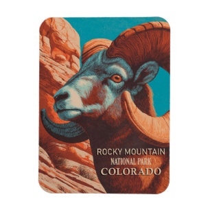 Nationaal park Colorado Rocky Mountain Magneet
