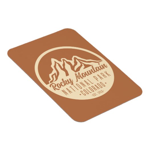 Nationaal Park Colorado Rocky Mountain Magneet (Rechterzijde)
