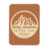 Nationaal Park Colorado Rocky Mountain Magneet (Verticaal)