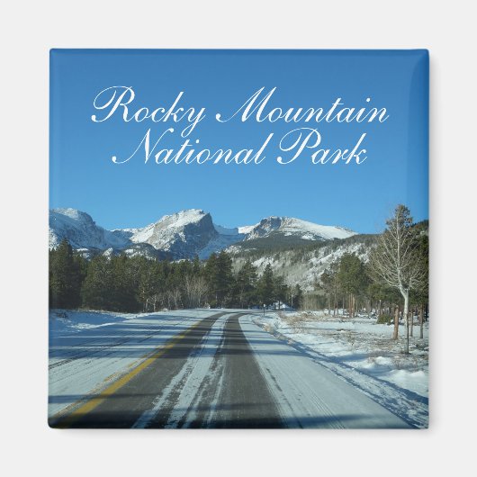 Nationaal Park Colorado Rocky Mountain Magneet (Voorkant)