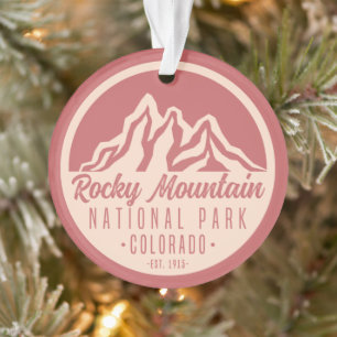 Nationaal Park Colorado Rocky Mountain Ornament