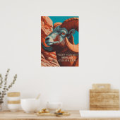 Nationaal park Colorado Rocky Mountain Poster (Keuken)