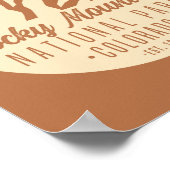 Nationaal Park Colorado Rocky Mountain Poster (Hoek)