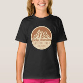 Nationaal Park Colorado Rocky Mountain T-shirt (Voorkant)