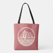 Nationaal Park Colorado Rocky Mountain Tote Bag (Achterkant)