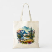 Nationaal Park Colorado Rocky Mountain Tote Bag (Achterkant)