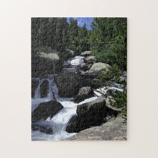 Nationaal park Colorado Watervalt P Legpuzzel (Verticaal)