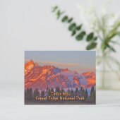 Nationaal park Colter Bay Grand Teton Briefkaart (Staand voorkant)