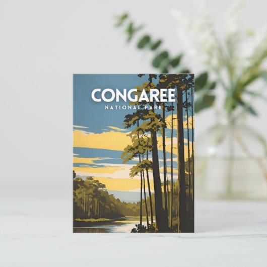 Nationaal park Congaree Briefkaart (Staand voorkant)