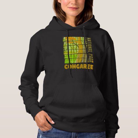 Nationaal Park Congaree Columbia Hoodie (Voorkant)