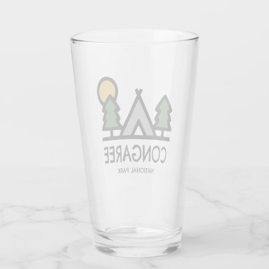 Nationaal park Congaree Glas (Achterkant)