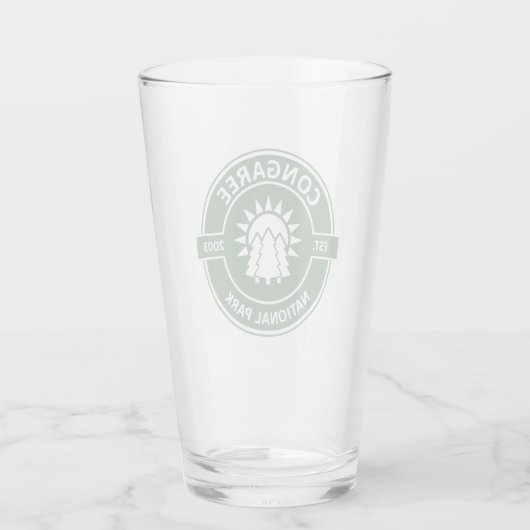 Nationaal park Congaree Glas (Achterkant)