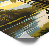 Nationaal park Congaree Poster (Hoek)