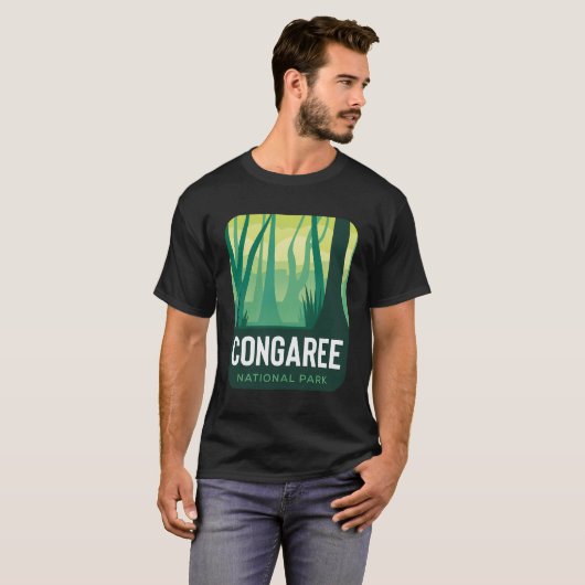 Nationaal Park Congaree SC T-shirt (Voorkant volledig)