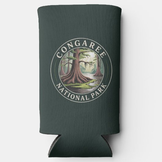 Nationaal park Congaree Seltzer Blikjeskoeler (Voorkant)