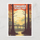  Nationaal Park Congaree, South Carolina Briefkaart (Voorkant)