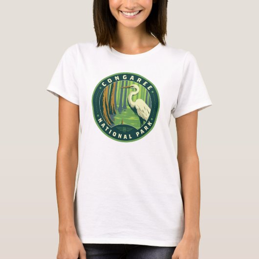 Nationaal park Congaree T-shirt (Voorkant)