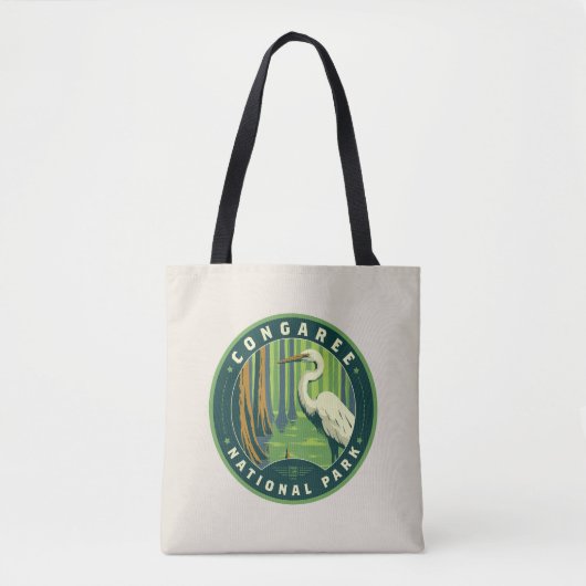 Nationaal park Congaree Tote Bag (Voorkant)