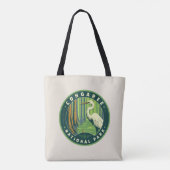 Nationaal park Congaree Tote Bag (Achterkant)