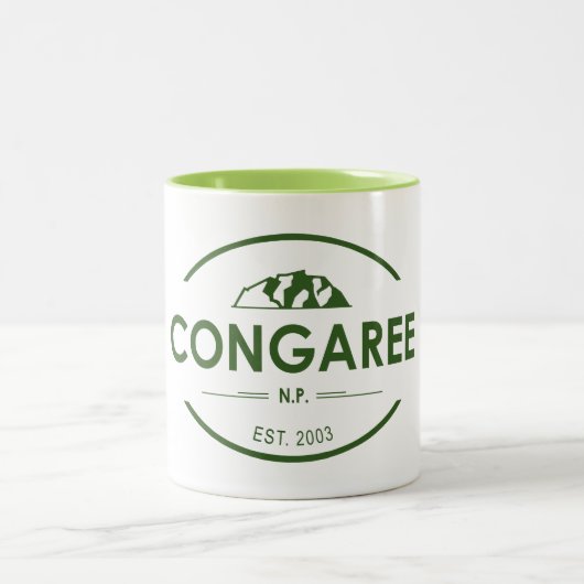 Nationaal park Congaree Tweekleurige Koffiemok (Center)