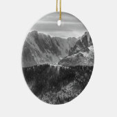 Nationaal Park Continentale Splitsing Rocky Mounta Keramisch Ornament (Rechts)