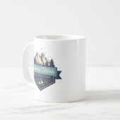 Nationaal park Cool Rustic Grand Teton Koffiemok (Voorkant links)