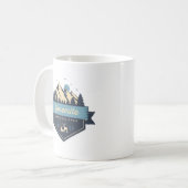 Nationaal Park Cool Rustic Yosemite Koffiemok (Voorkant links)