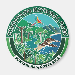 Nationaal park Corcovado Costa Rica Magneet