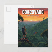 Nationaal park Costa Rica Corcovado Briefkaart (Voorkant / Achterkant)