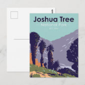 Nationaal park Cottonwood Springs Oasis Briefkaart (Voorkant / Achterkant)