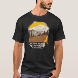 Nationaal park Cowlitz op Rainier T-shirt