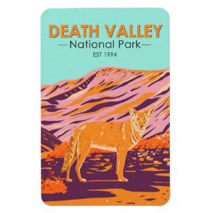 Nationaal park Coyote - Death Valley  Magneet