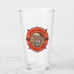 Nationaal park Coyote Retro Compass Death Valley Glas