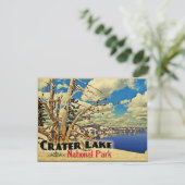 Nationaal park Crater Lake Briefkaart (Staand voorkant)