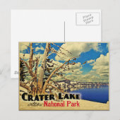 Nationaal park Crater Lake Briefkaart (Voorkant / Achterkant)