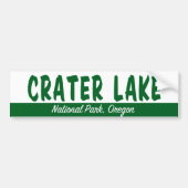 Nationaal park Crater Lake Bumpersticker (Voorkant)