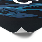 Nationaal park Crater Lake: een blauwe oase Poster (Hoek)