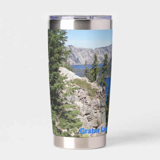 Nationaal park Crater Lake Geïsoleerde Drinkbeker (Voorkant)