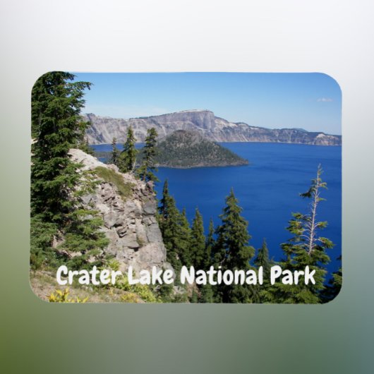 Nationaal park Crater Lake Landscape Magneet