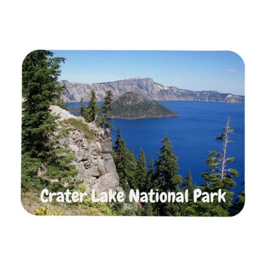 Nationaal park Crater Lake Landscape Magneet (Horizontaal)